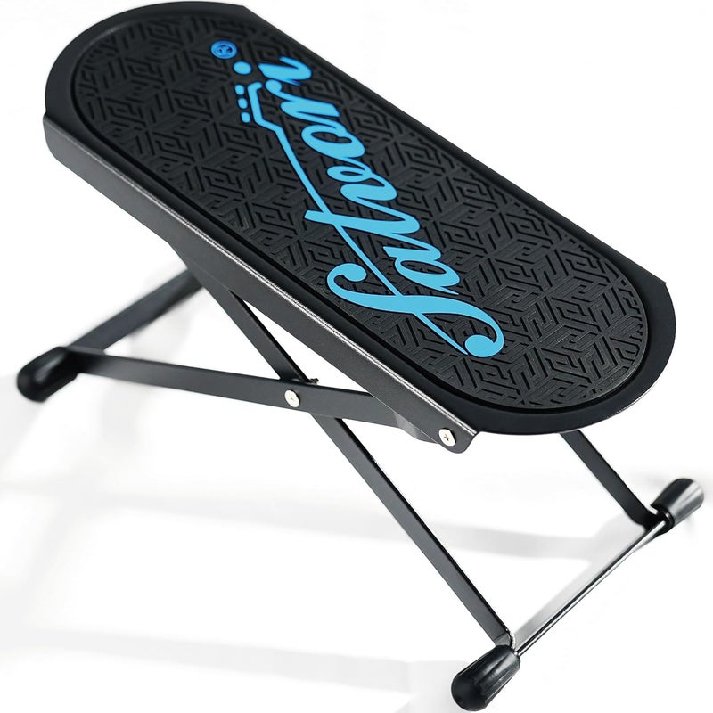 Salvori Guitar Enlarged Foot Stool with Superb Solidity & 5-Tiered Height Adjustment, Guitar Rest/Footrest/Leg Rest/Footstool/Accessories - Image 1